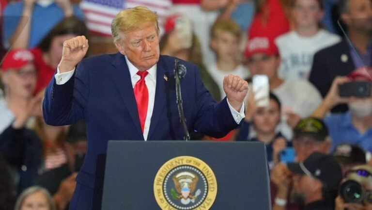 Trump's motorcade neared 100 mph en route to Oklahoma after helicopter, airplane ruled out