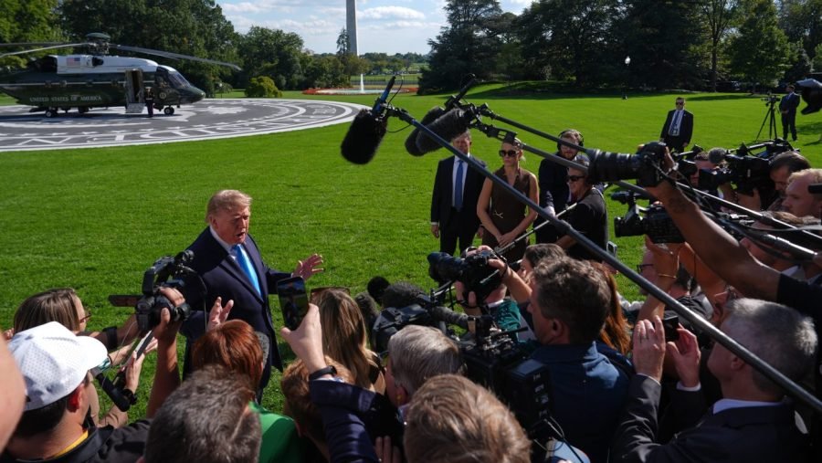 Trump says Russia plague reports concerning: Microbes 'stronger and smarter' 
