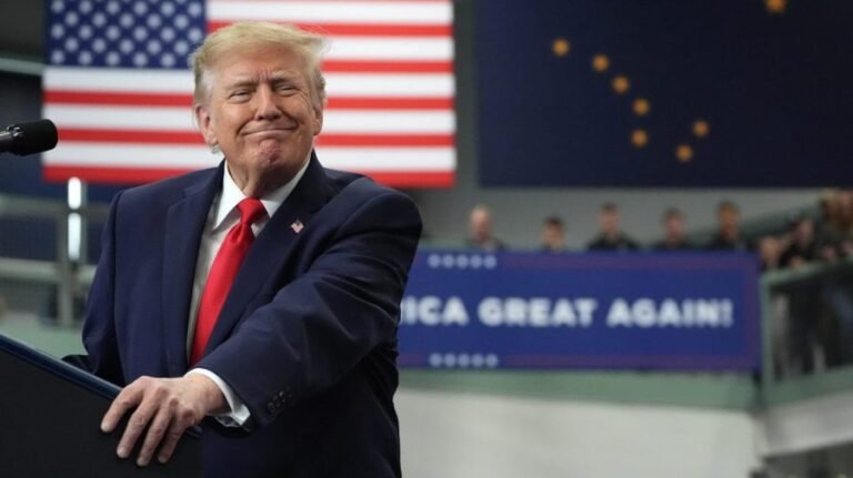 Trump pardons diesel mechanics for Clean Air Act violations at Alaska rally