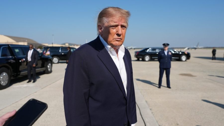 Trump blasts Democrats over Hegseth impeachment chatter