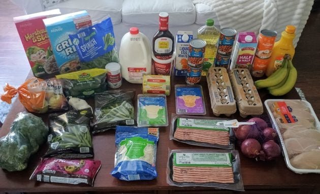 Brigette’s $130 Grocery Shopping Trip and Weekly Menu Plan for 4!