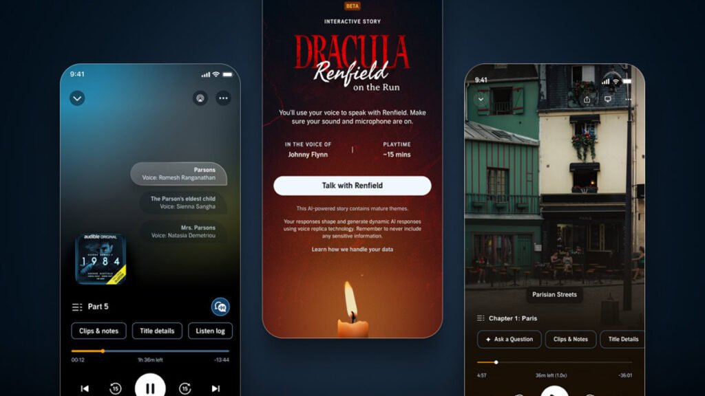 Audible has three new features to give you a deeper connection to your stories