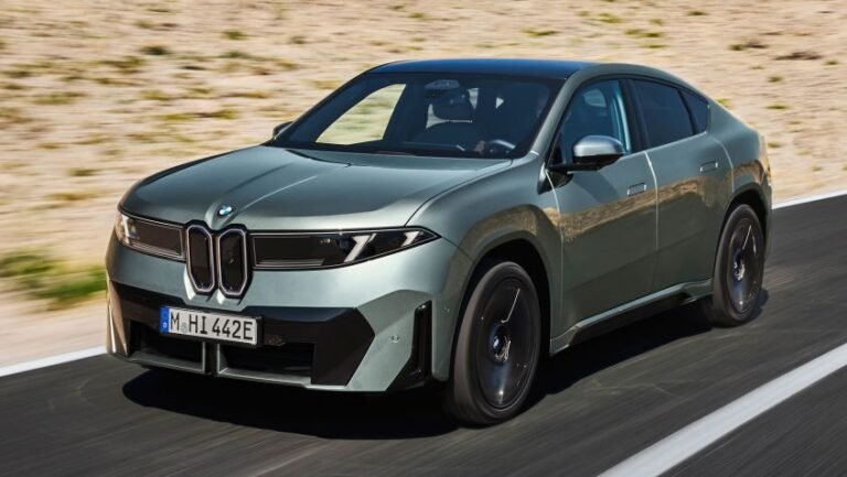 New BMW iX4 revealed 2026 - pictures