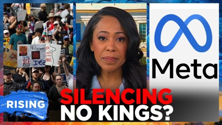 No Kings account suspended by Meta during protests — not a coincidence? 