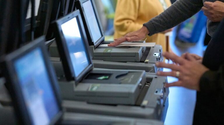 Early voting surges in battleground states as Democrats outpace GOP gains