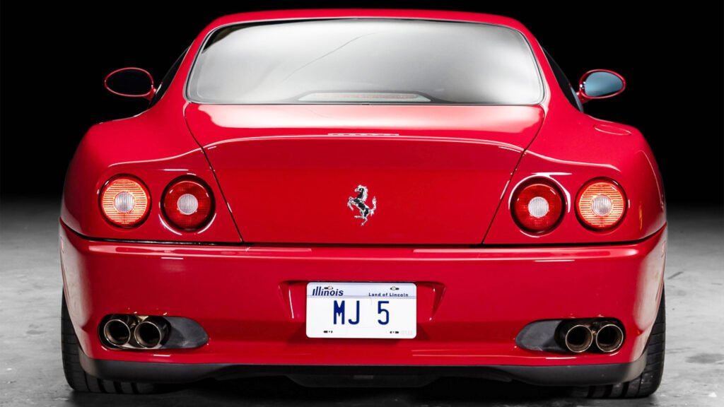 Michael Jordan’s 1997 Ferrari 550 Maranello Just Smashed Sales Records