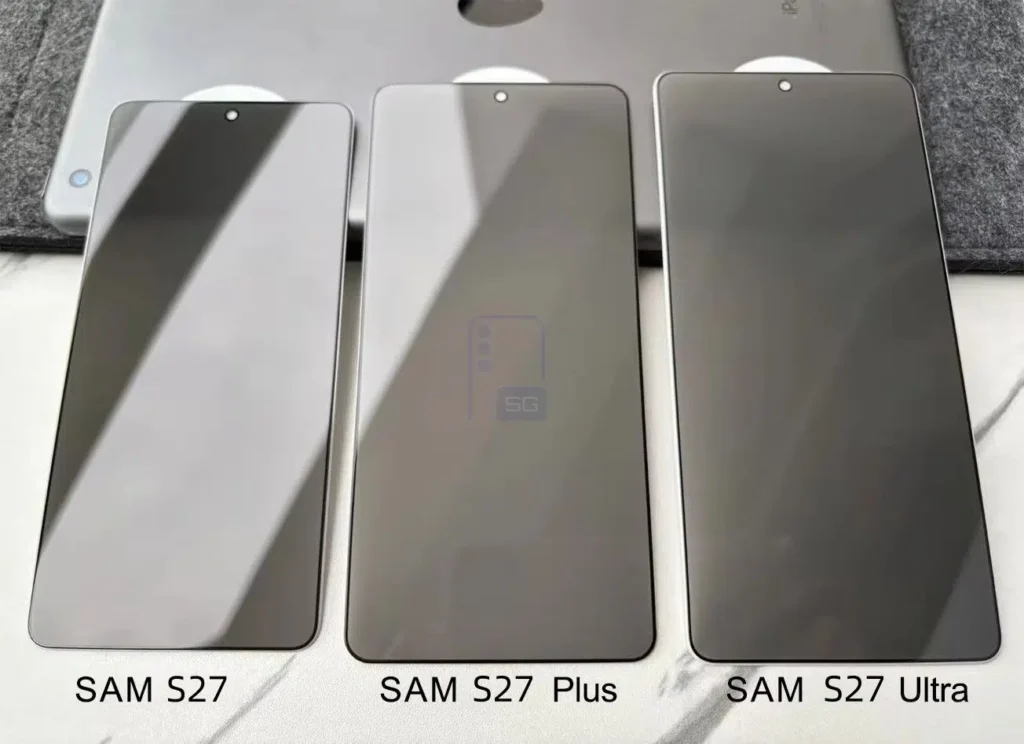 Galaxy S27 Series Screen Protectors Surface, Revealing Size Differences Between Phones