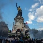 The French Student Protesters Subverting Monuments Like It's May 68