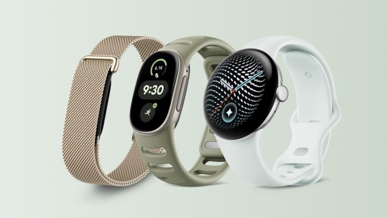 Google Fitbit Air vs Fitbit Edge vs Pixel Watch 5