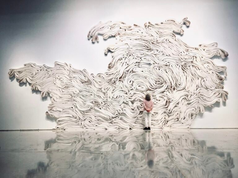 Jae Ko Transforms Everyday Paper Into Colorful Sculptural Landscapes