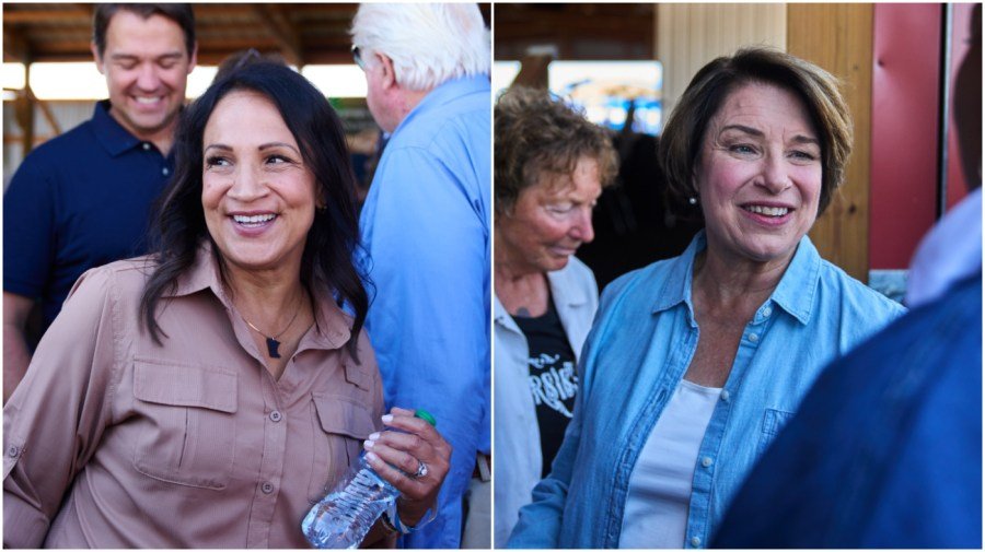 Klobuchar, Demuth face off in first Minnesota governor's debate