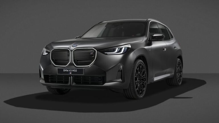 New BMW X3 M50 gets more power and a Black Package