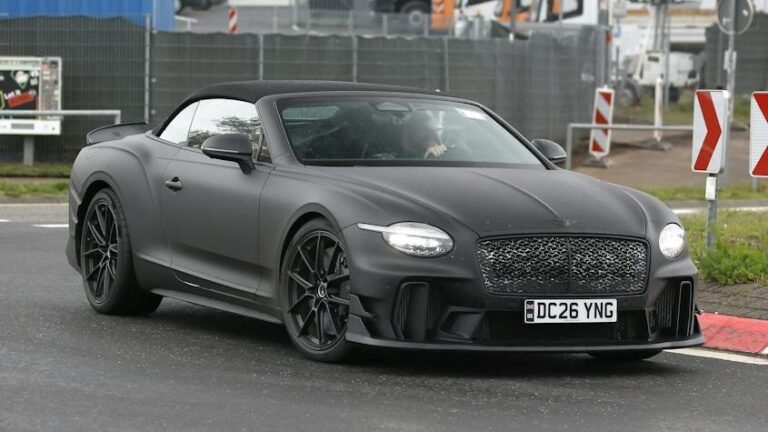New rear-wheel drive Bentley Supersports Convertible on the way