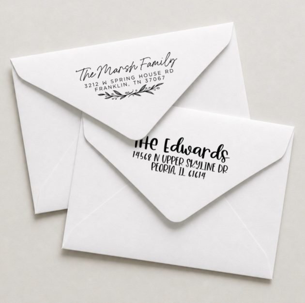 Personalized Self-Inking Address Stamps only $16.14 shipped!
