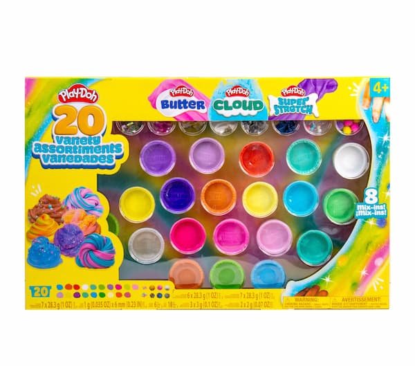 Play-Doh Scented Variety Compounds 20-Count only $20! {Butter, Cloud, & Super Stretch}
