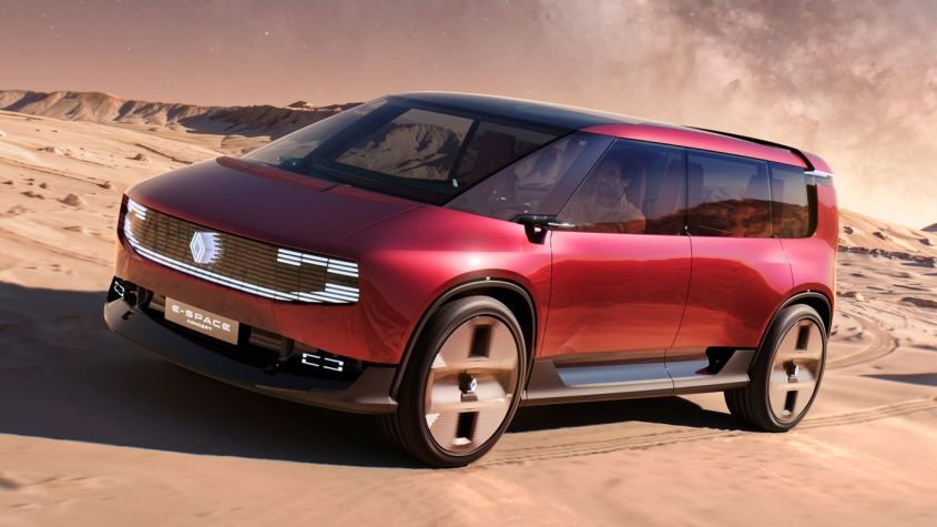 New Renault E-Space concept reimagines the revolutionary Espace MPV