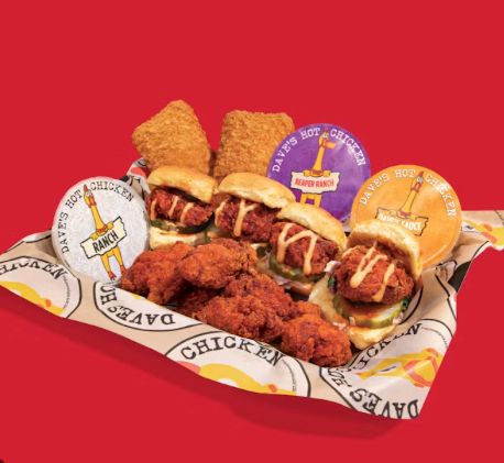 Get FREE Sliders at Dave’s Hot Chicken on October 13th!