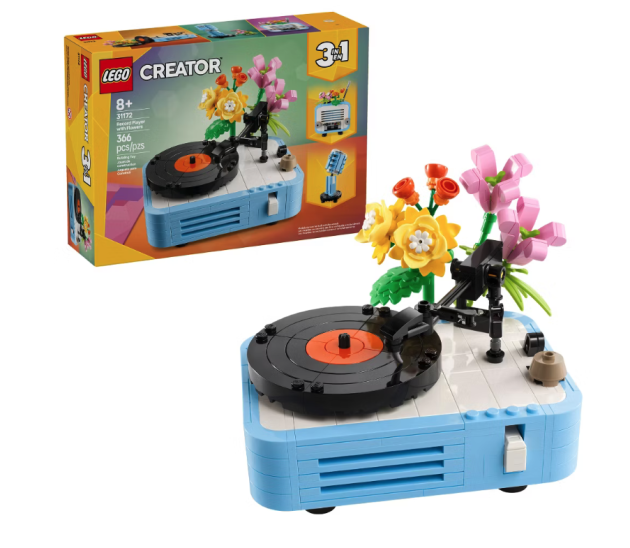Target LEGO Deals: LEGO Creator 3 in 1 Record Player with Flowers just $20.99, plus more!