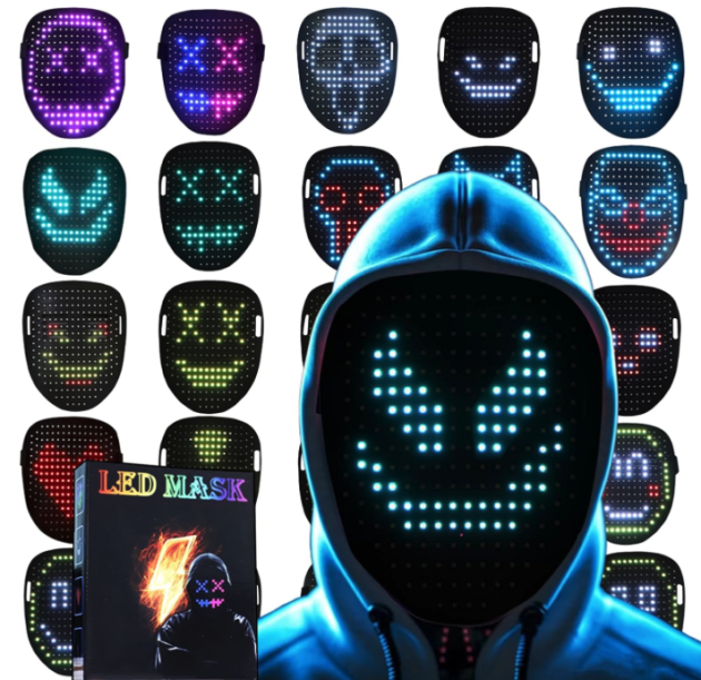 LED Light Up Mask just $15.99 shipped (Reg. $32)!