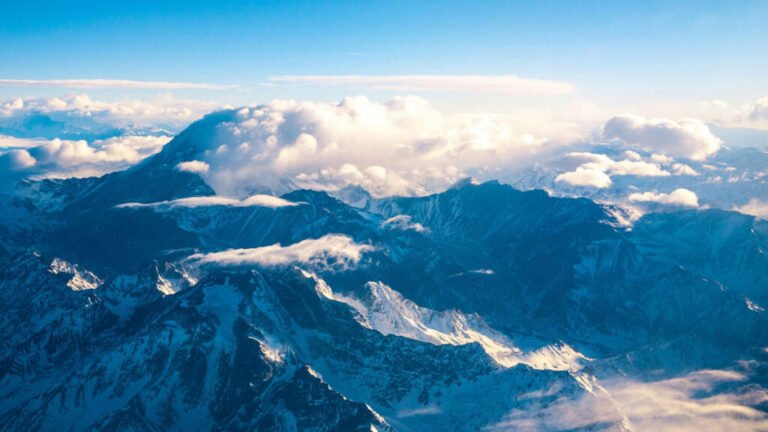 Clouds over the Highest Mountains Dance a Little Differently