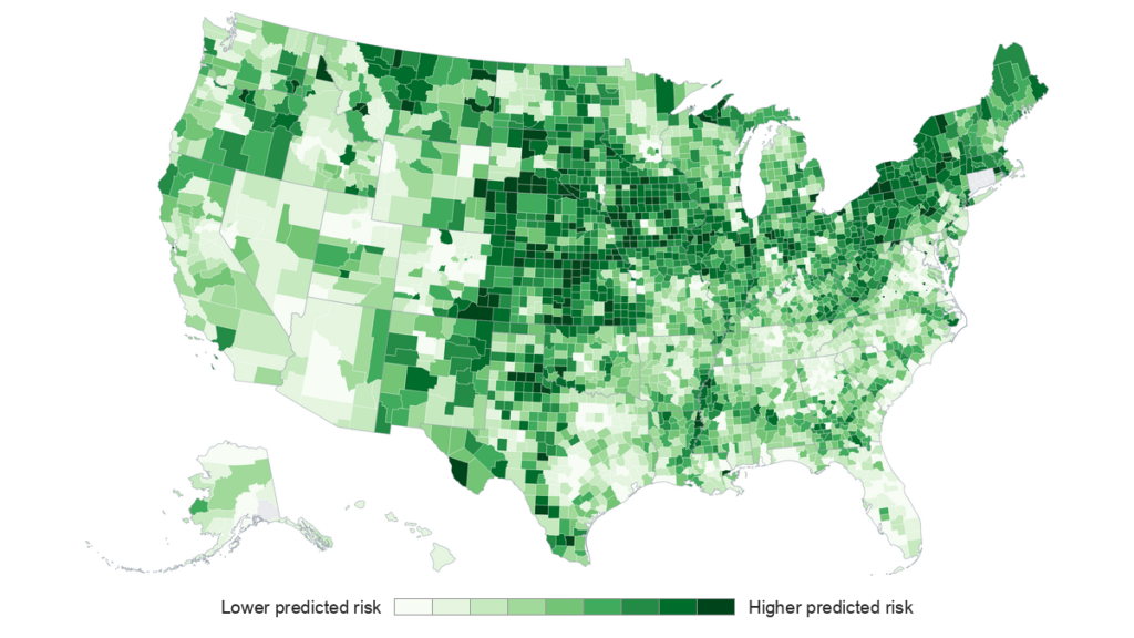 Mapping Childhood Lead Exposure Risk in the United States, Neighborhood by Neighborhood