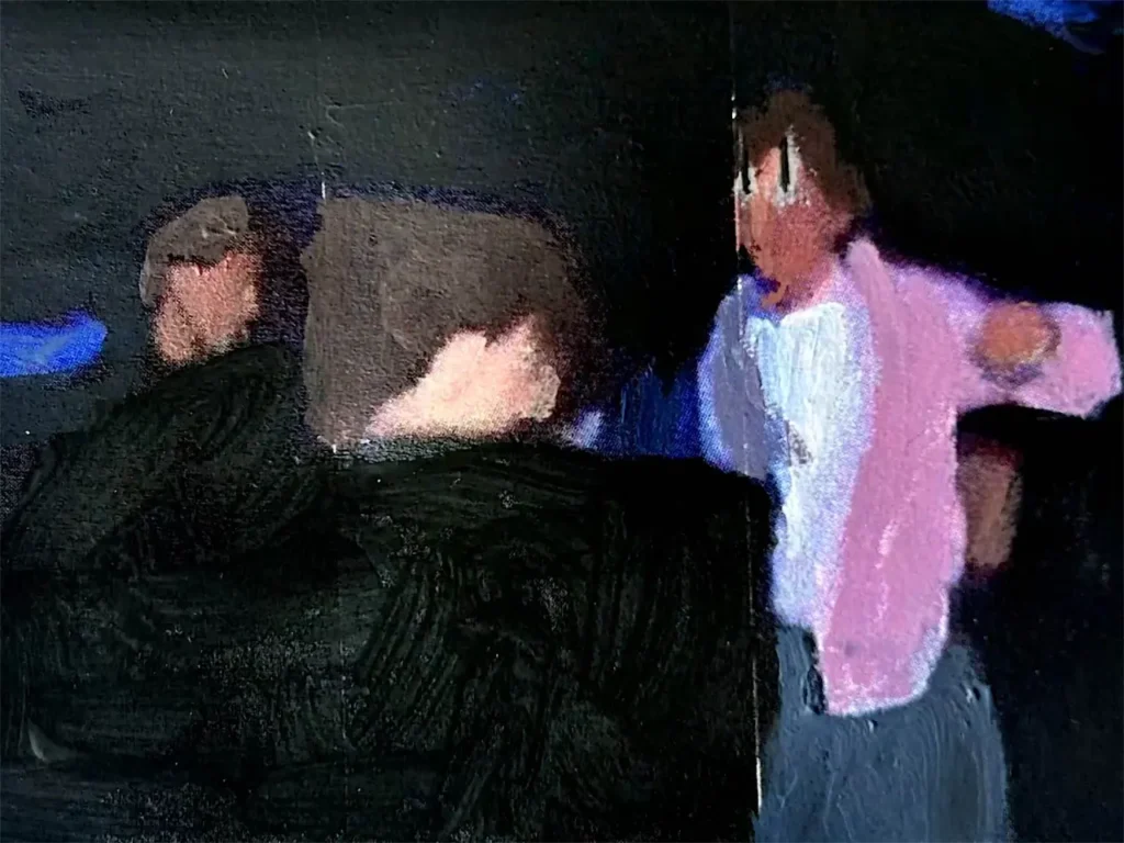 Ellie Campbell turns club nights into hand-painted, gloriously wonky animations