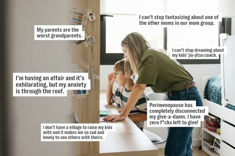 “I Can’t Stop Fantasizing About Another Mom In Our Mom Group” & 45 Other Mom Confessions