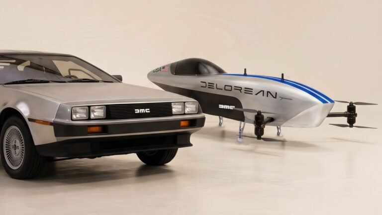 This Is Not A Joke: DeLorean Enters World's First Flying Car Championship