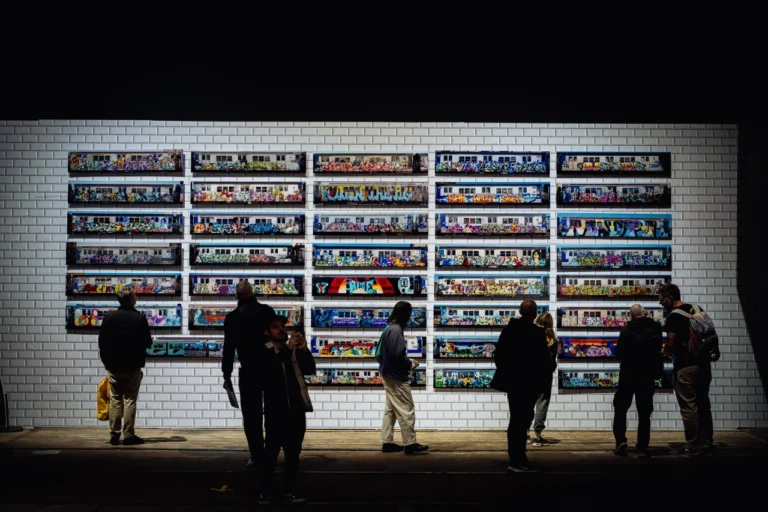 Henry Chalfant's legendary New York subway graffiti photos pull into Amsterdam at life size