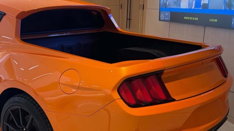 Ford Built A Mustang Pickup In Secret, And It's Cooler Than The Maverick Could Ever Be