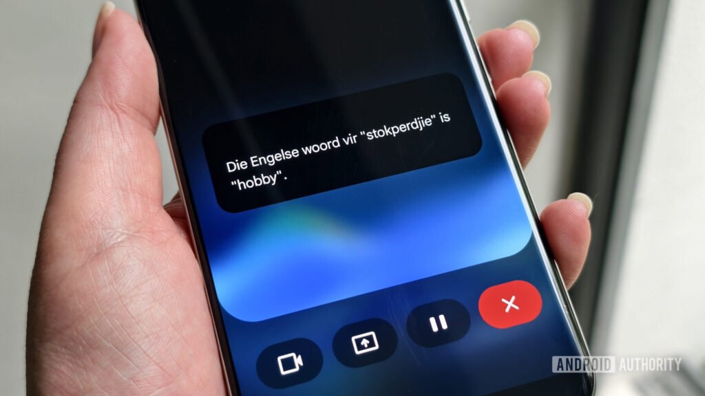 Gemini Live’s mobile UI might start looking different very soon