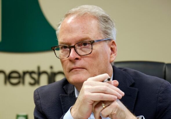 Kansas Democratic Senate nominee says 'please, no' to Harris campaigning for him