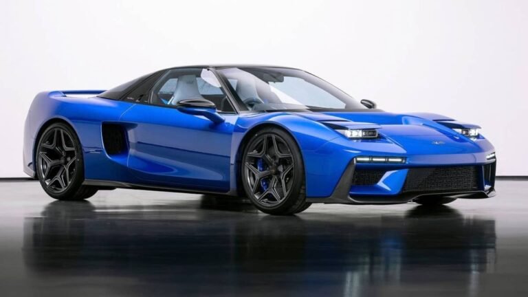 Honda NSX Restomod Packs 425 HP and a Six-Speed Manual