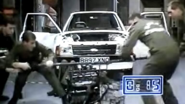 The Unofficial World Record For Fastest Engine Swap Still Stands Over 40 Years Later