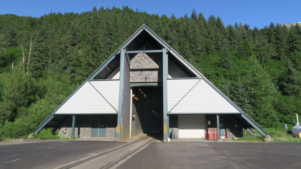 The Road Into This Alaska City Is A One-Lane Tunnel That Cars Share With Trains