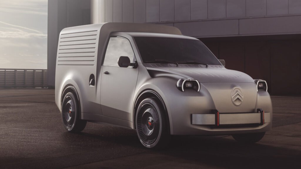 Citroën 2CV Fourgonnette Concept Puts A Box On The Bubble Car, Just Like The Original Van