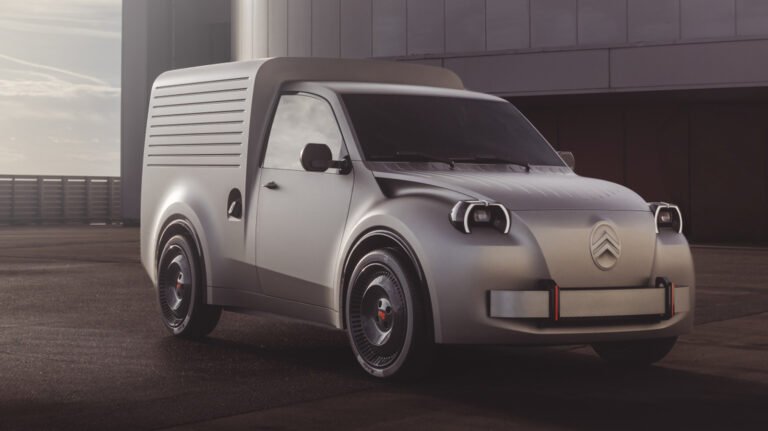 Citroën 2CV Fourgonnette Concept Puts A Box On The Bubble Car, Just Like The Original Van