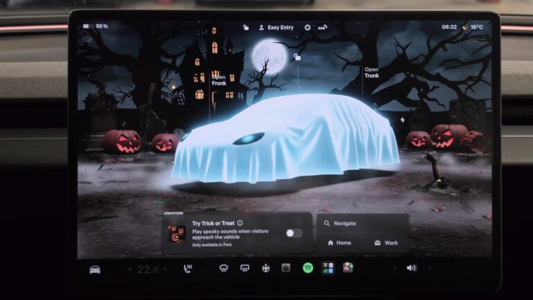 Teslas Have A Halloween Mode Now, Here's What It Does