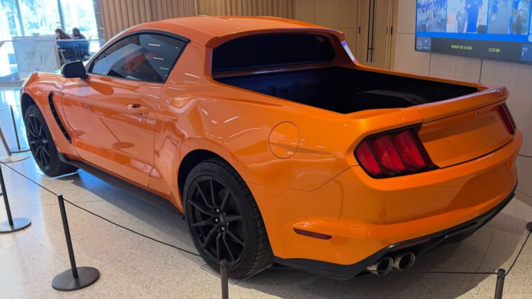 Ford Sliced A Mustang Into A Ute And Kept It In The Shadows