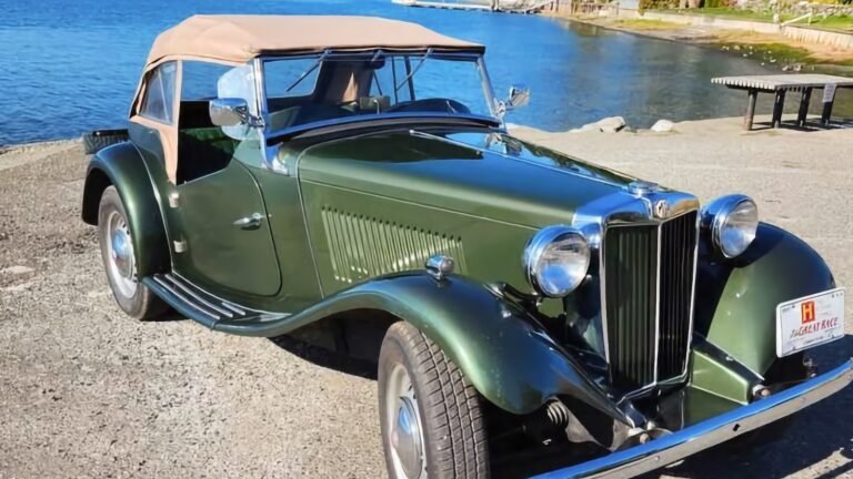 At $10,500, Is This 1953 MG TD A Jolly-Good Deal?
