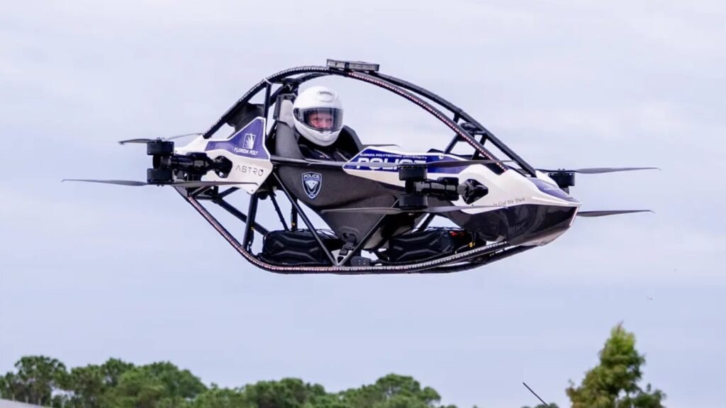 Manned Drone That Sounds Like Angry Wasps Is Latest Police Toy Patrolling Florida College Campus