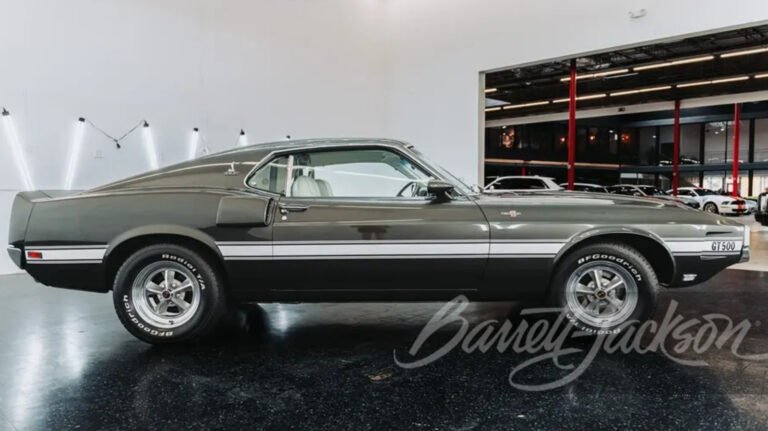 1969 Shelby GT500 For Sale With 12,283 Miles Shown Pairs 428 Cobra Jet V8 And Rare Spec