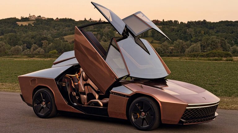 Giugiaro Dressed A Maserati In Copper And Glass