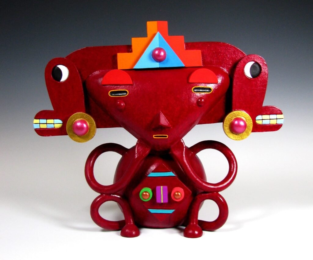 Pre-Columbian Archaeology Meets Science Fiction in Max Lehman’s Quirky Sculptures