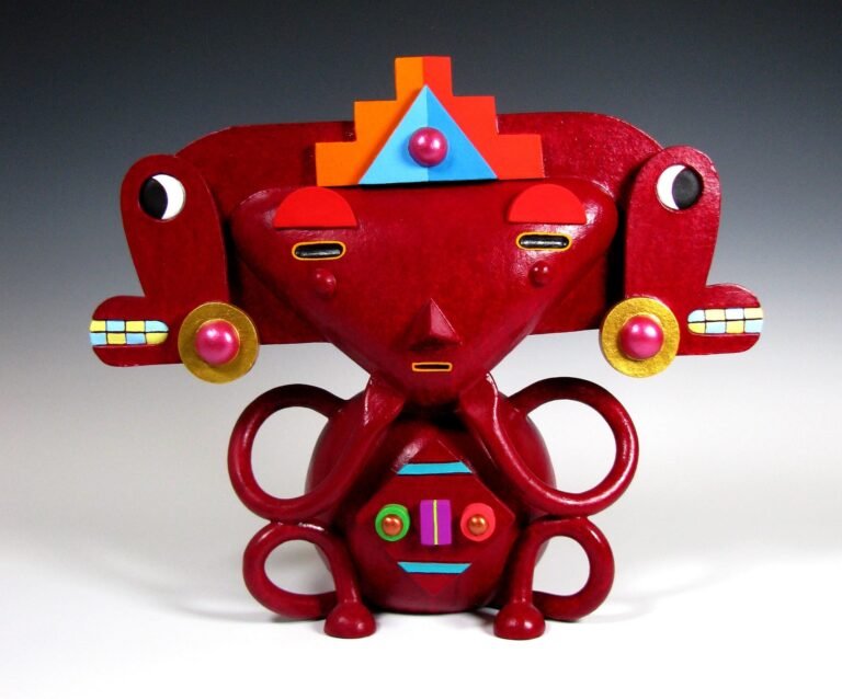 Pre-Columbian Archaeology Meets Science Fiction in Max Lehman’s Quirky Sculptures