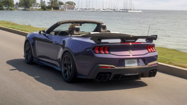 There Are Only 8 Convertibles With More Power Than The Mustang Dark Horse SC