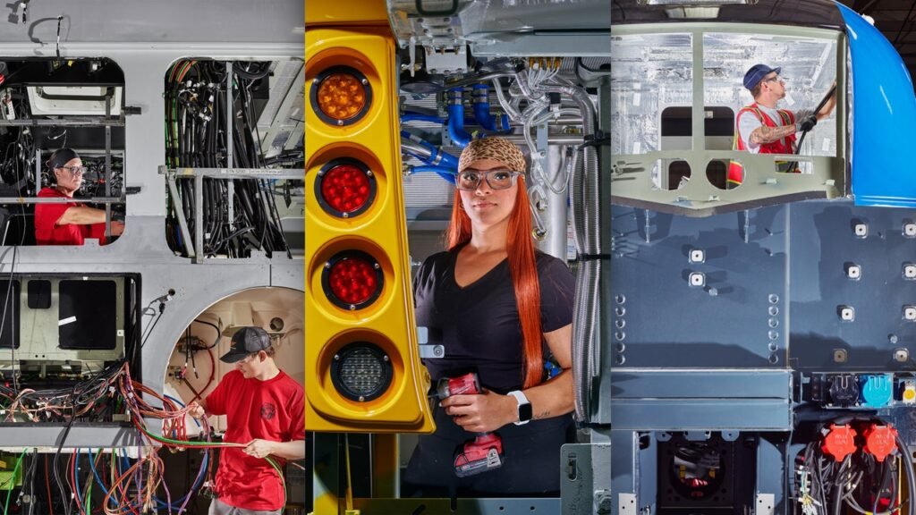 A glimpse inside the painstaking process of bringing a subway car to life