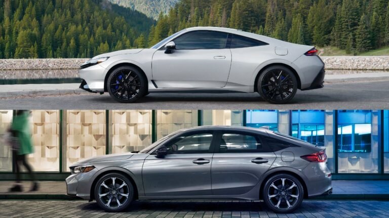 Same Engine, Same Output, $8,505 Price Difference - 2027 Honda Civic Hybrid Vs. Honda Prelude