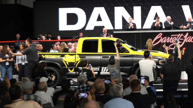 Dana White's $1.5 Million Ram Pickup Lot Outsold Every Supercar At Barrett-Jackson Las Vegas