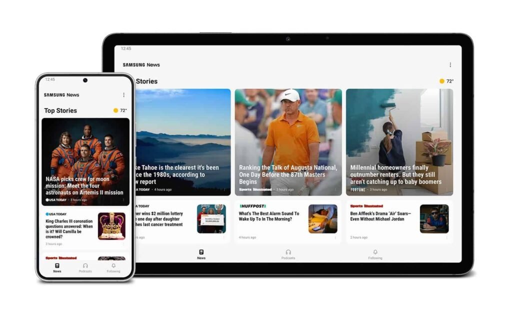 Samsung Is Pulling the Plug on Its News App for Galaxy Devices